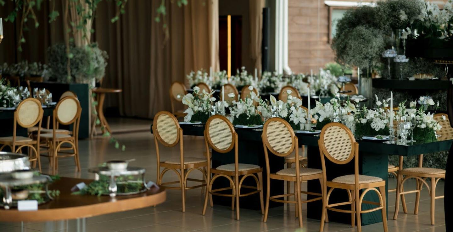 a dining room table