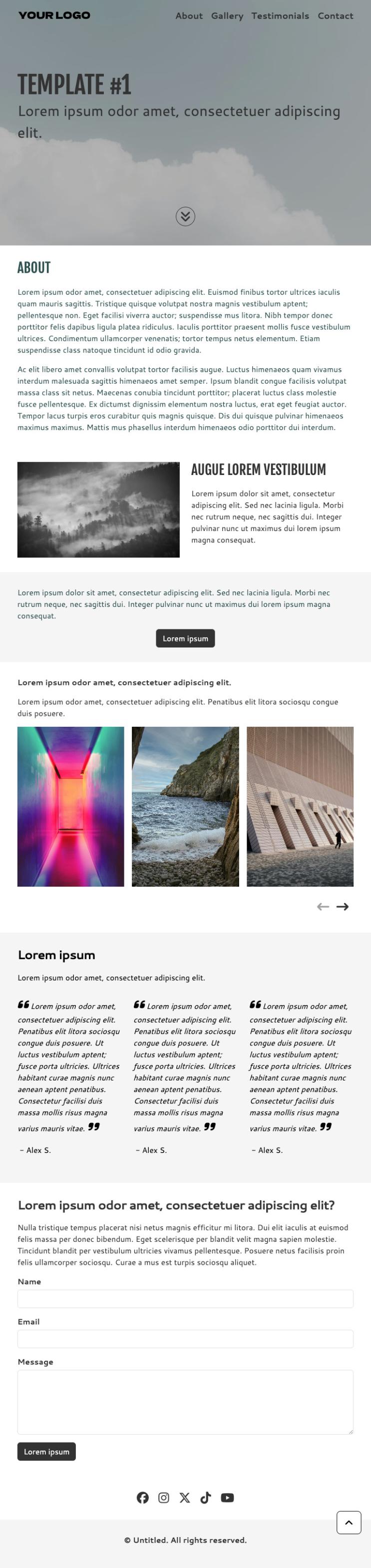 graphical user interface, website