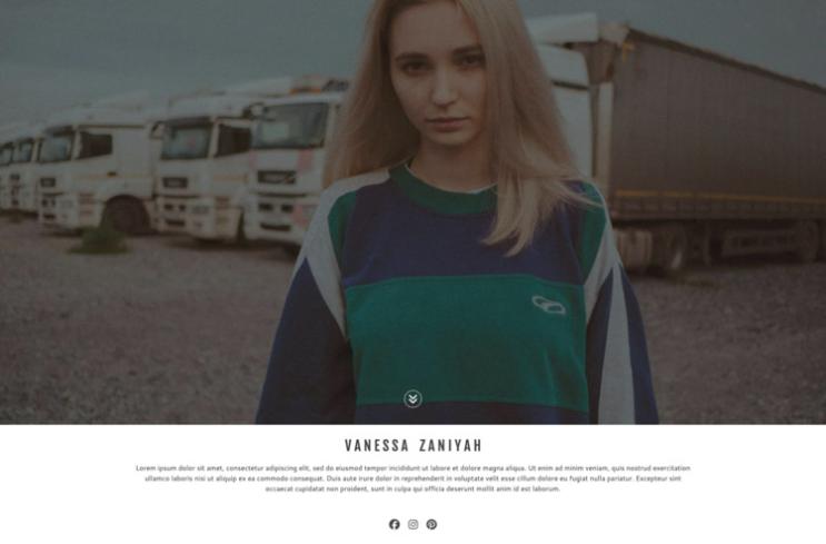 a person in a green shirt