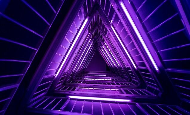 indoor,thing,open,sitting,oven,room,filled,pizza,light,woman,holding,purple,standing,man