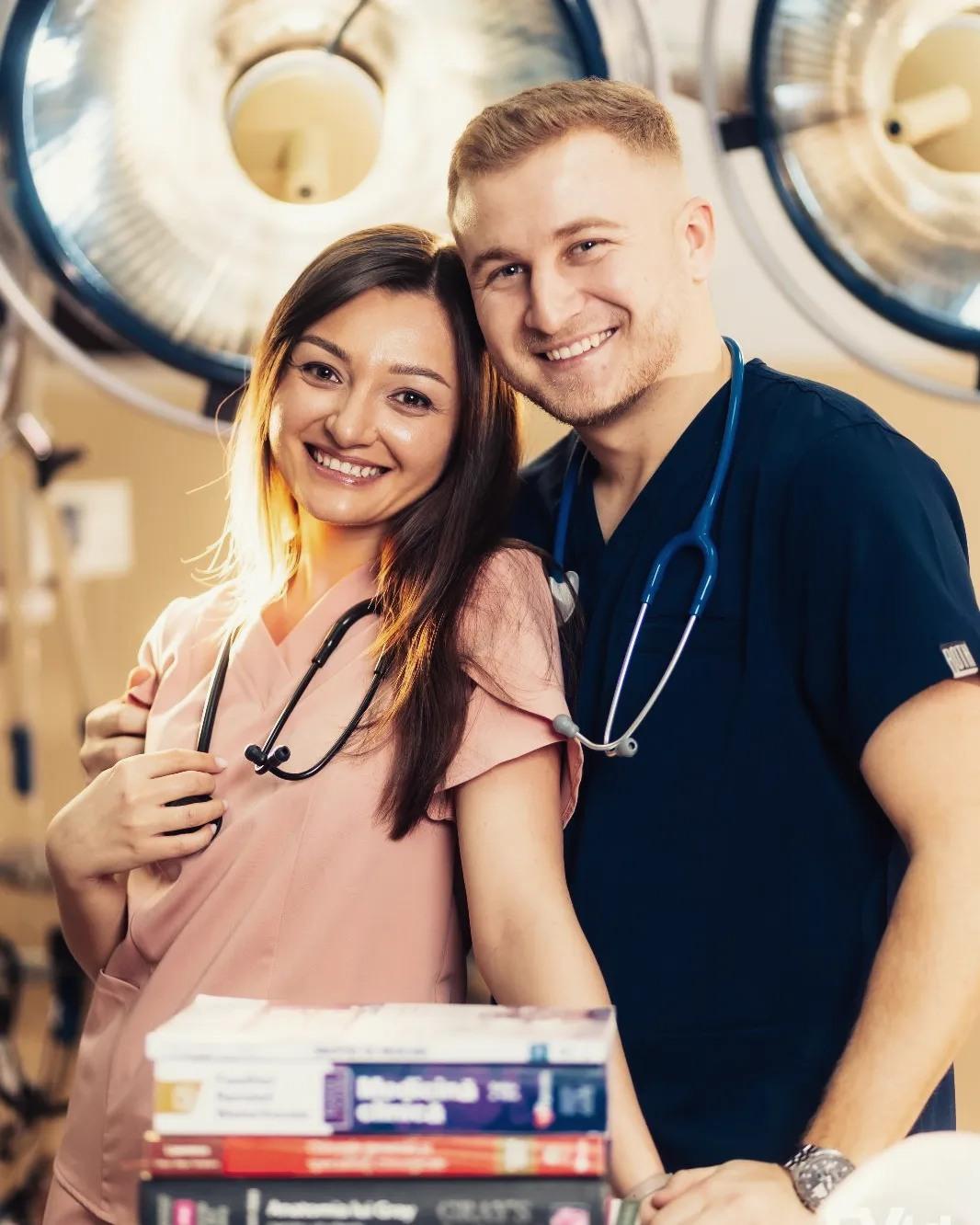 a group of people posing for the camera